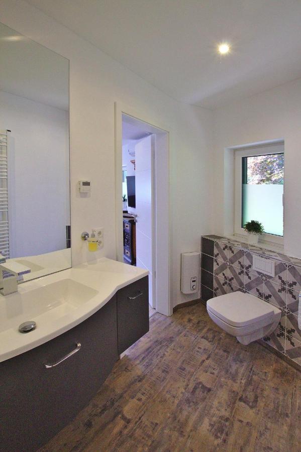 Ferienwohnung Am Westerwaldsteig Niederbuchenau Esterno foto