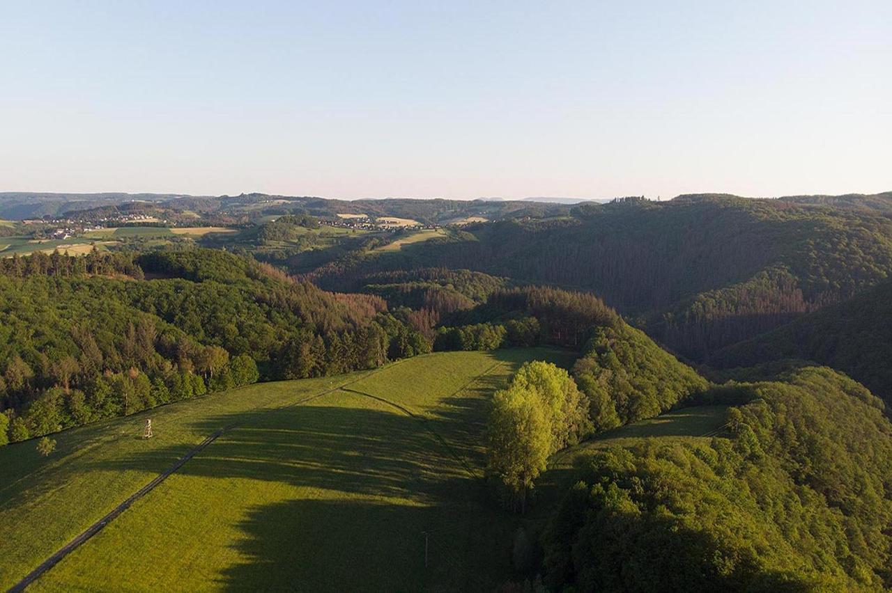 Ferienwohnung Am Westerwaldsteig Niederbuchenau Esterno foto
